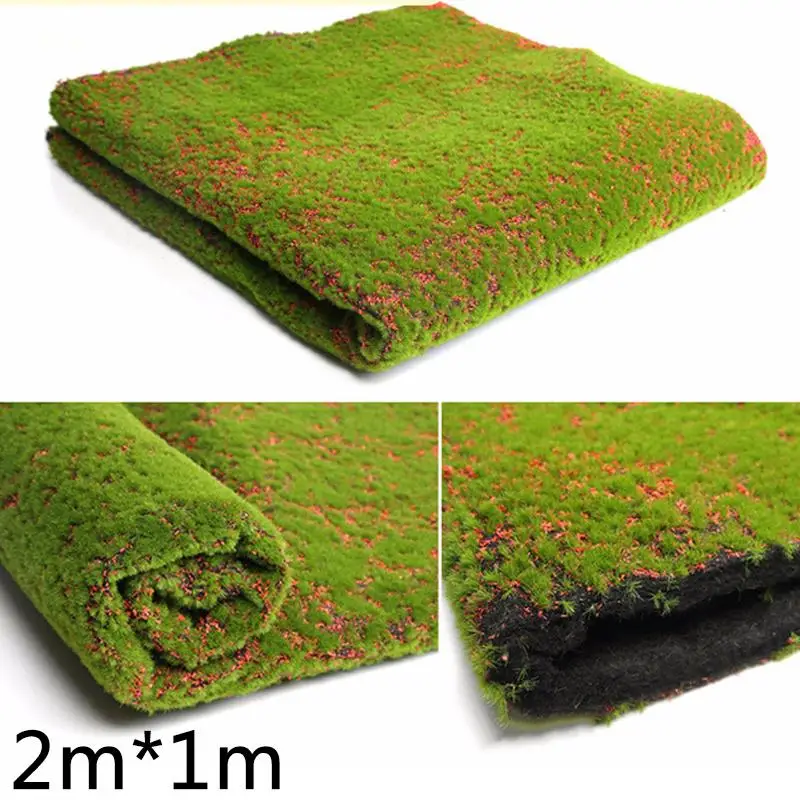 

Artificial Moss Grass Green Plants Patio Shop Wall Decor Item Details Manual Measurement Deviation KTV Package