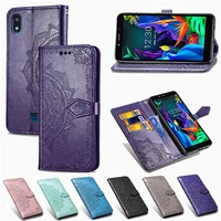 3d datura leather flip case for lg g7 g8 thinq k8 k10 2018 k9 k11 k20 k30 2019 k40s k50 q60 v50 stylo 4 5 w30 wallet cover coque