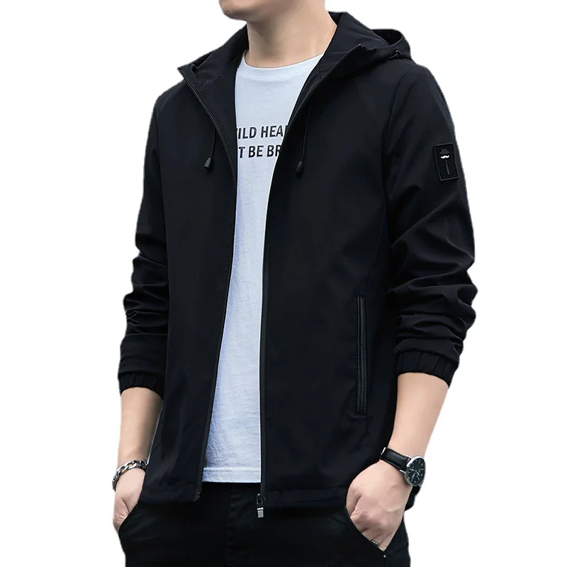 

Jackets men Army Outdoor Mens Casual Jacket Men's Hooded Windbreaker Bomber Zipper Jacket Male Coat Military Outwear Men coats