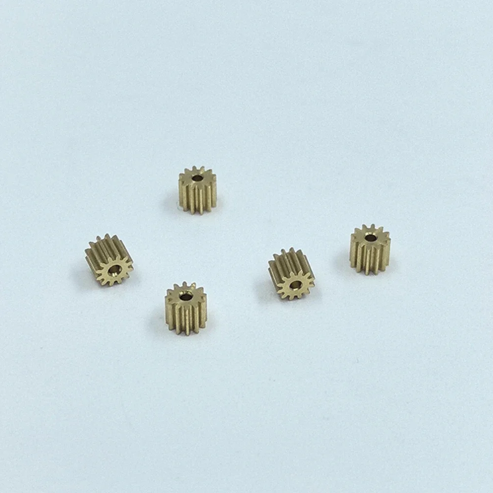 

5 шт. 0,25 модуль 9T 10T 11T 12T 20T зубцы латунь металл медь Шестерня для игрушечного автомобиля коробка передач шпинделя привода подходит для вала 1 мм