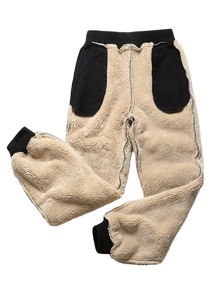 

Winter Men's Jogger Sweatpants Thicken Fleece Warm Track Pants Casual Thermal Cotton Long Sweats Trousers Plus Size 6XL 7XL 8XL