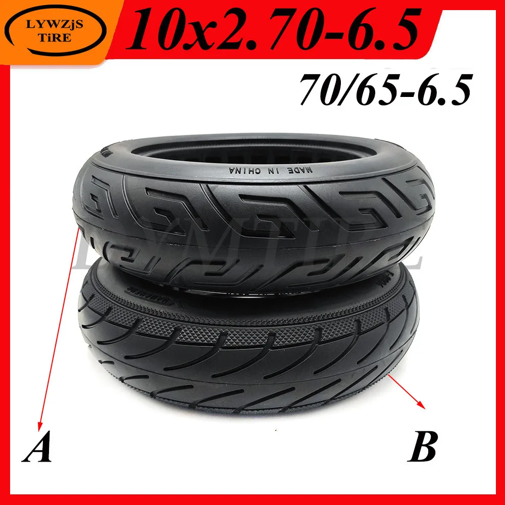 10-дюймовая твердая шина 10x2 70-6 5 70/65-6 утолщенная демпфирующая для электрического