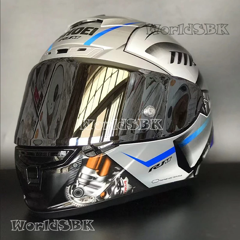 

X14 Helmet X-Fourteen YZF-R1M Special Edition Silver Helmet Full Face Racing Motorcycle Helmet Casco De Motocicleta