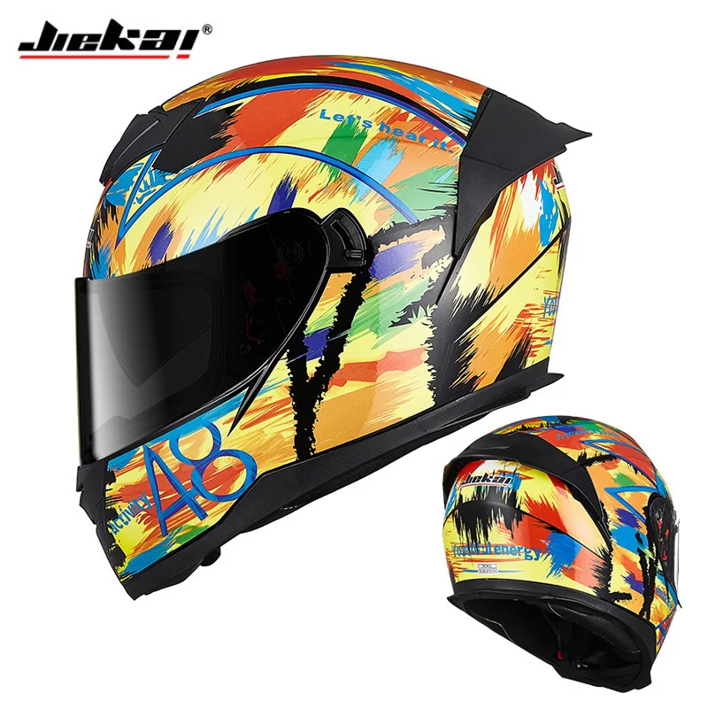 Suitable for helmet motorcycle Bluetooth anti fog helmet electric motorcycle helmet