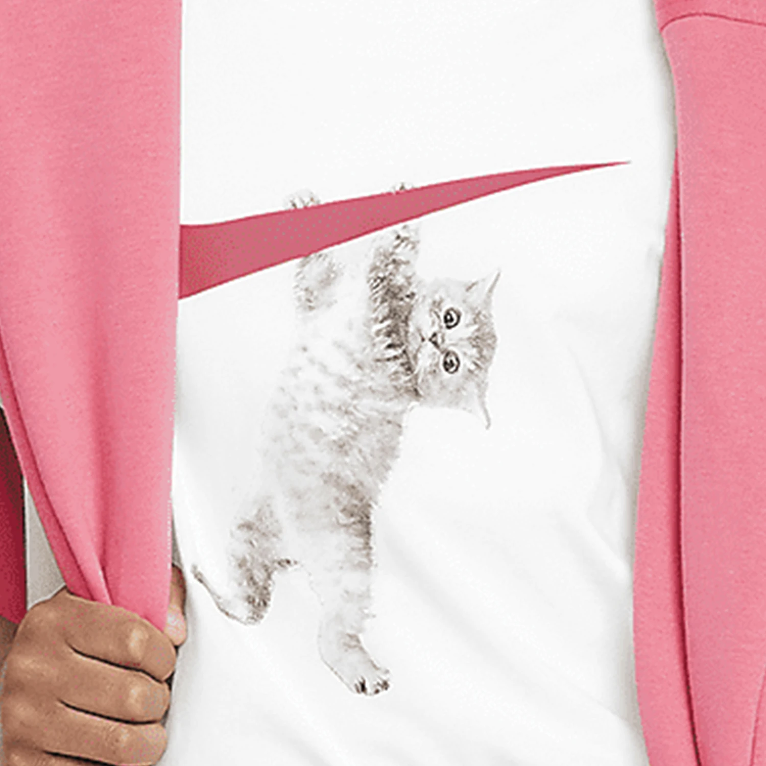 Фото Оригинальная летняя новая модель Nike для больших детей, мягкая и дышащая повседневная спортивная футболка с короткими рукавами FZ5538-100 №4
