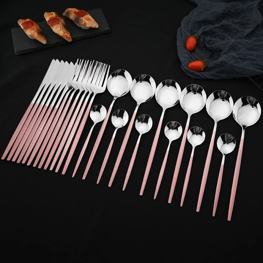 

Набор столовых приборов из нержавеющей стали, 24 шт.