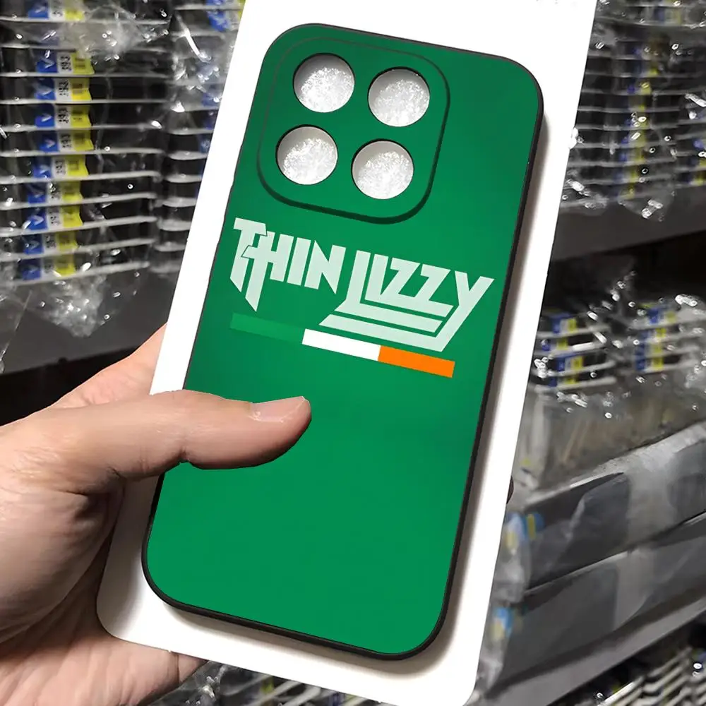 Фото Чехол для телефона Rock Band T-hin Lizzy для Xiaomi 17 Pro Ultra 15 14 13 12 Pro Ultra Redmi 15 Pro Plus 5G 4G, силиконовый чехол №4