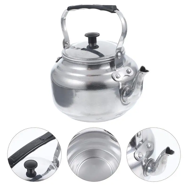 

Restaurant Metal Convenient Tea Accessory Home Kettle Wear-resistant Coffee Kettle Household Tea Pot for Tea Restaurant Water