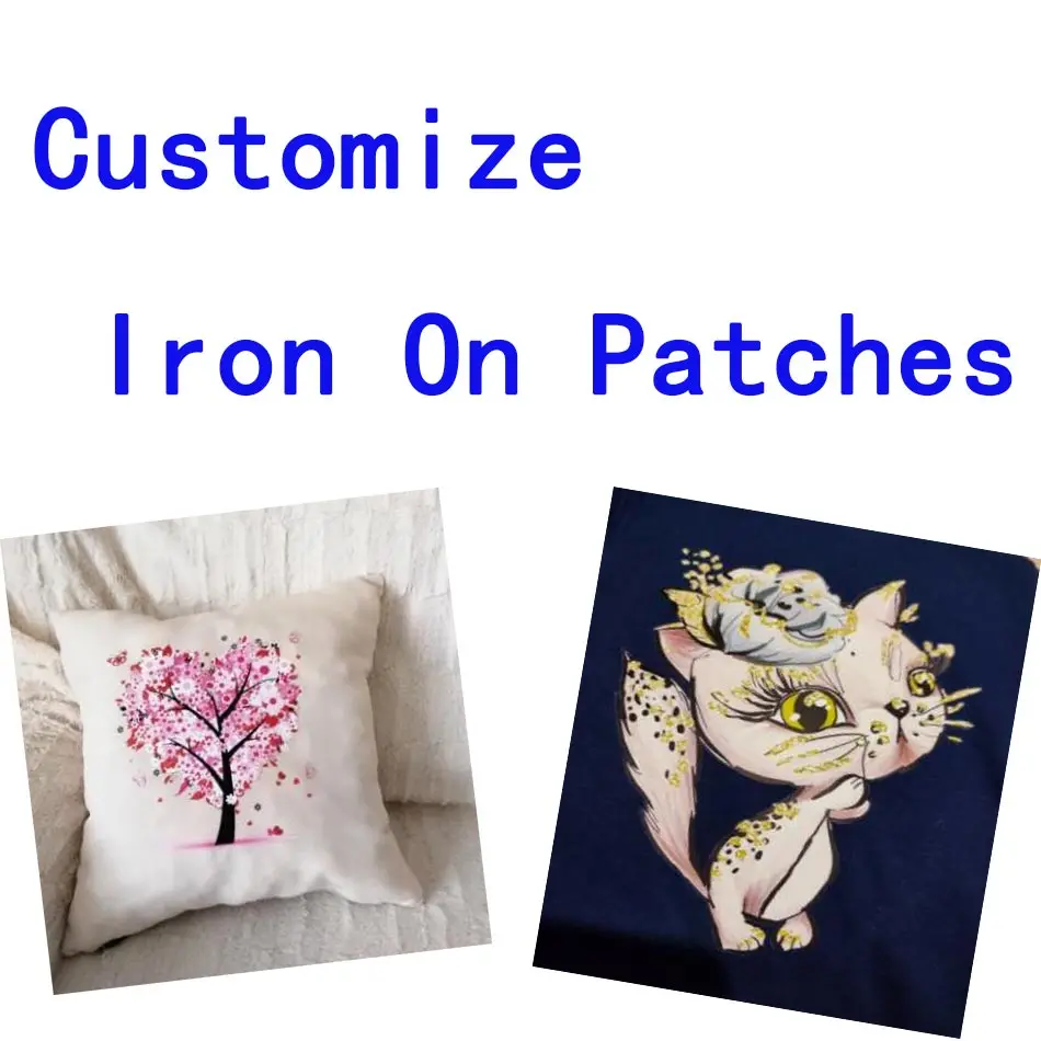 Стильная термонаклейка на одежду, стирающаяся термонаклейка на сумку для футболок, красивая наклейка разных стилей