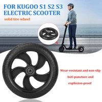 for replace kugoo s1 s2 s3 electric scooter 8inch solid rear wheel back tire electric scooter rubber tire rear tire scooter part