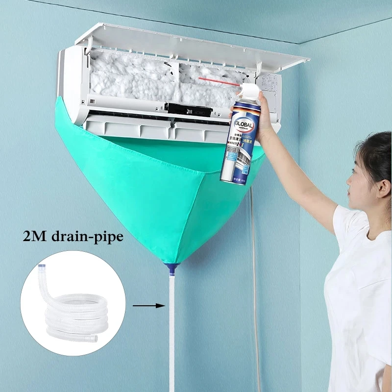

Bag Conditioning Cleaning Cover Pipe Of Water Air Full Water Protection Cleaning Tools Air Set New Conditioning With Cover Dust