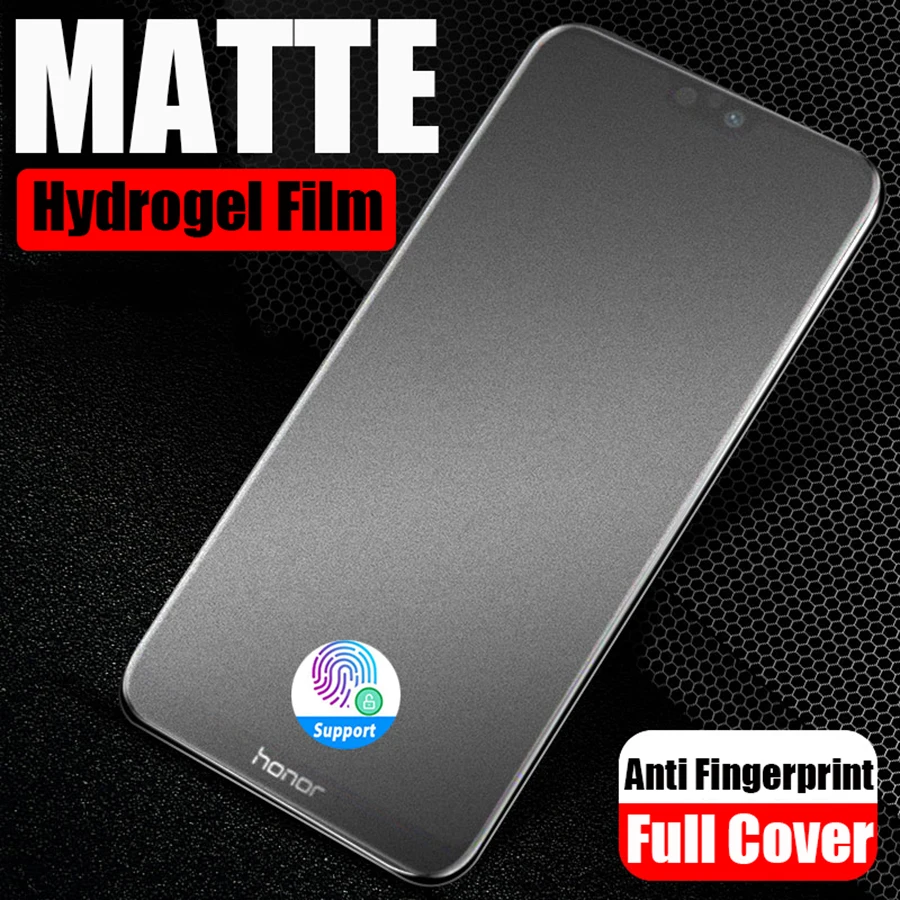 Матовая Гидрогелевая пленка для Huawei P30 P40 Lite P20 P Smart z 2019 Защитная Mate Honor 50 30s 20 10 8X 9X |
