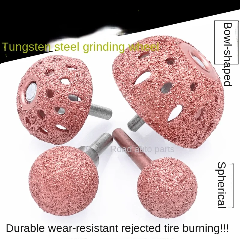 

Repair tire tungsten steel grinding head brush grinding wheel head low speed grinding machine bowl shaped tire steel wire brush