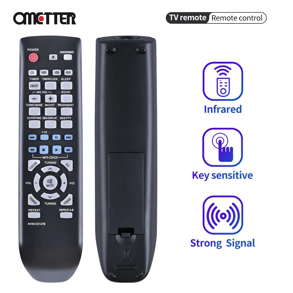 

AH59-02147B Replaced Remote fit for Samsung Component Audio MM-G25 MM-G35