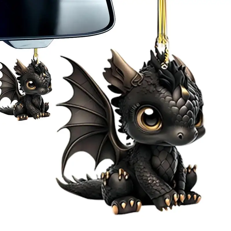 

Christmas Dinosaur Tree Ornaments Hangings Pendants Tree Ornaments Christmas Decorations 2D Flat Acrylic Pendant Hangings
