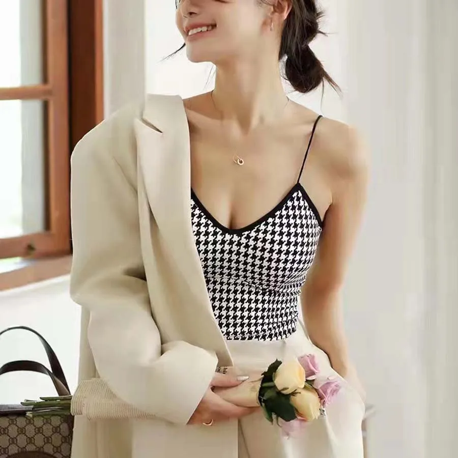 

Women Lingerie One-piece Outer Bottom Top Bra Big U-shaped Beautiful Back Underwear Thin Inner Lap Chest Pad D