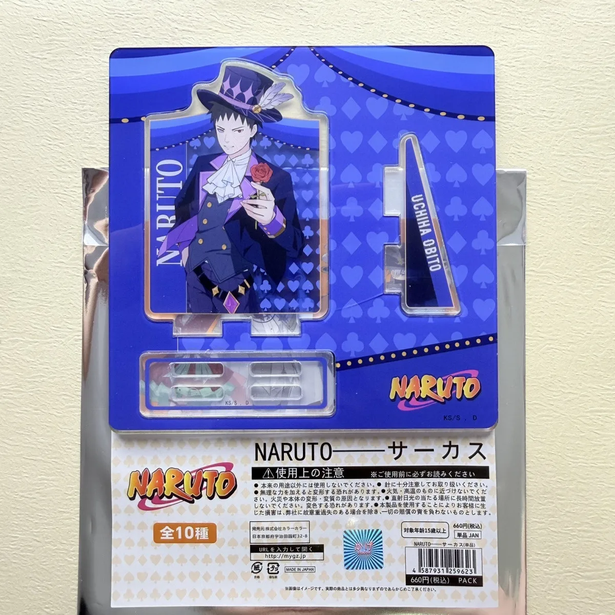 Фото Акриловая подставка NARUTO Circus Ver с фигурками Учихи Итачи и Дейдара, коллекция аниме-товаров, украшение для стола, аксессуары. №4