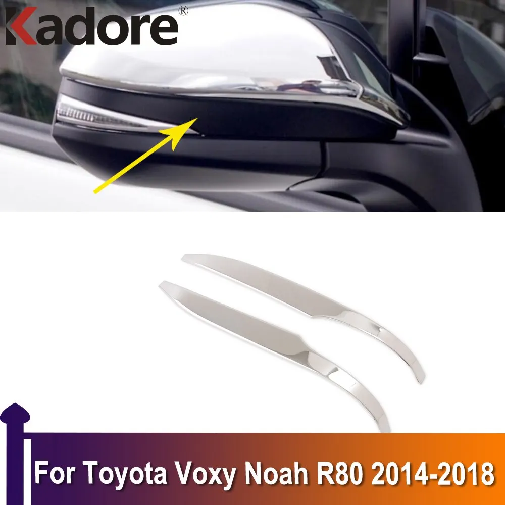 

Накладки на боковые зеркала заднего вида для Toyota Voxy Ноя R80 2014 2015 2016 2017 2018