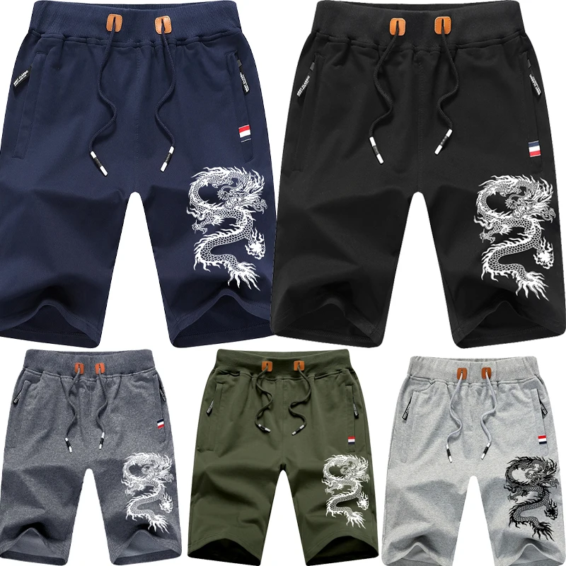 Летние мужские шорты для плавания фитнеса бодибилдинга тренировок тренажерного