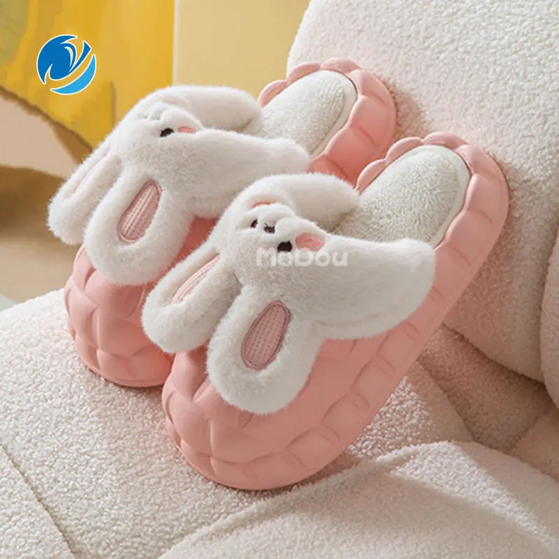 

Сандалии Mo Dou теплые, дышащие удобные износостойкие, с мультяшным рисунком, для дома и улицы, Эва, Осень-зима 2022