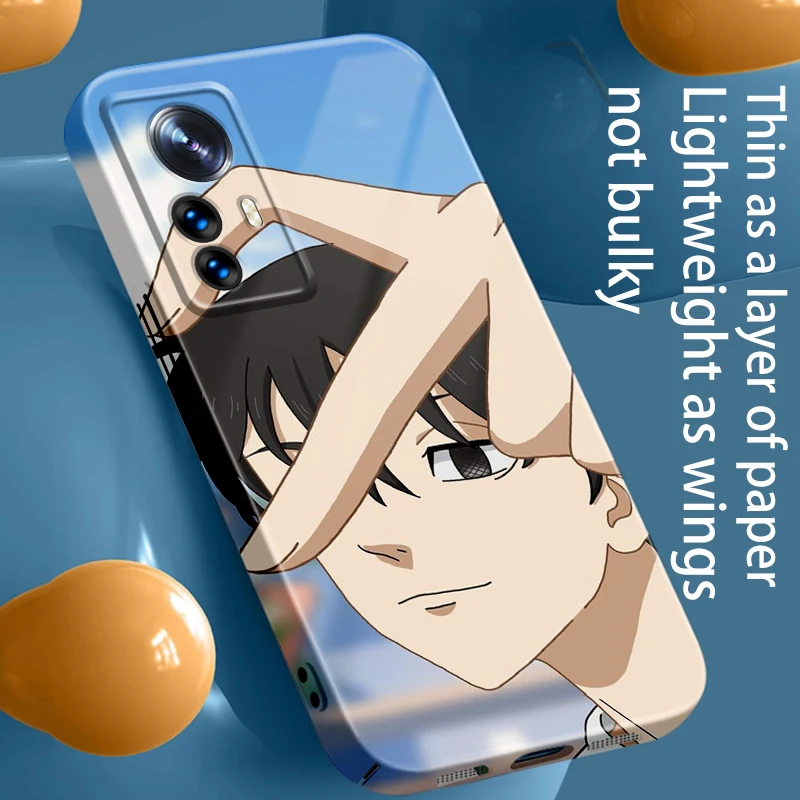 

Tokyo Revengers Boy For Xiaomi Mi 13 12 12S 12T 11 11i 10T 10 9 Ultra Pro Lite 5G Feilin Film Phone Case Hard Cover