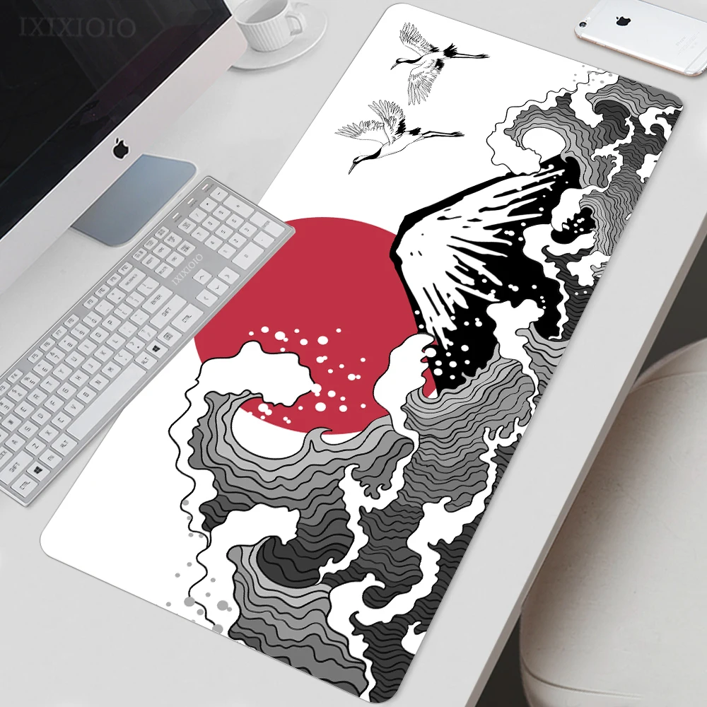 

Черный и белый серый художественная эстетика коврик для мыши геймер XL Новый домашний компьютерный коврик для мыши XXL коврик для мыши из нату...