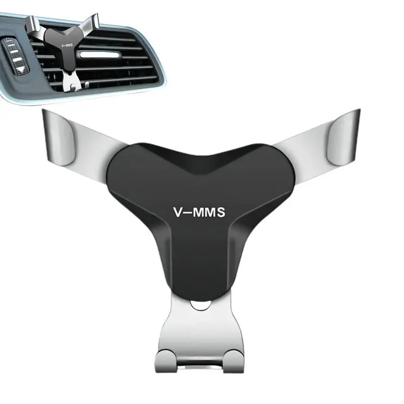 

Автомобильный держатель для телефона на вентиляционное отверстие, подставка, гравитационная Трехточечная конструкция, автомобильный Зажим для телефона с модернизированной ручкой, Автомобильный Замок, подставка для телефона