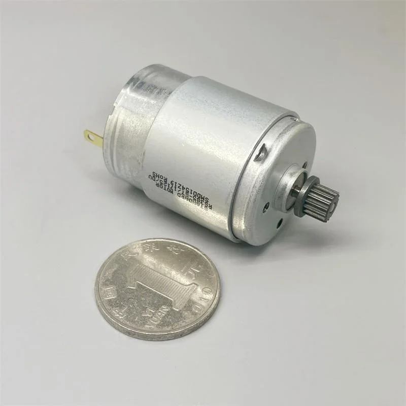 

Micro STANDARD 385-ST/17125 Carbron щеточный двигатель постоянного тока 6 в-24 в 8700 об/мин большой крутящий момент с зубчатым механизмом 13T для принтера машины робота