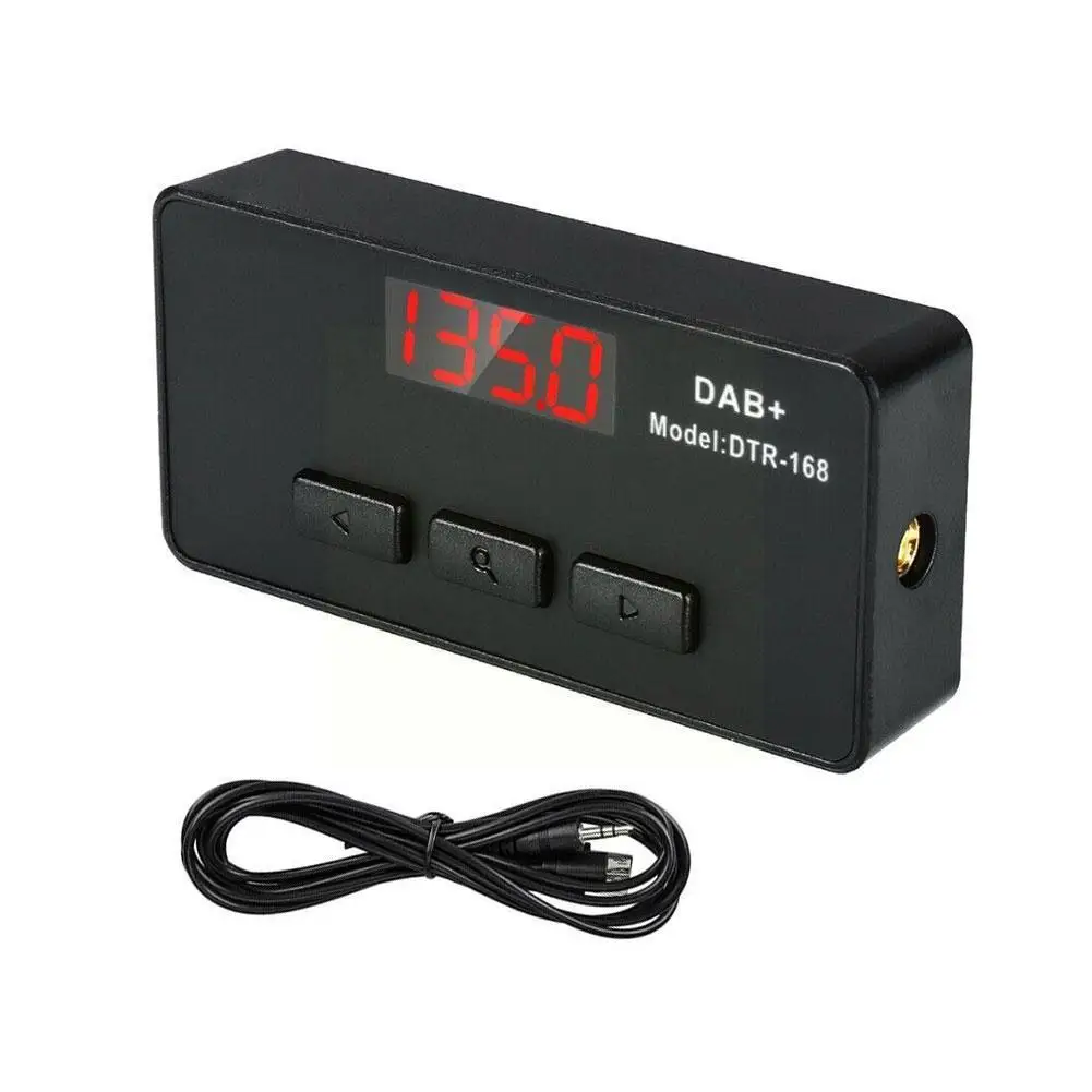

DAB + Antenna with USB Adapter Receiver FM Transmitter GPS DAB+ Receiver Signal Android Receiver Car Player Stereo Car A3E9
