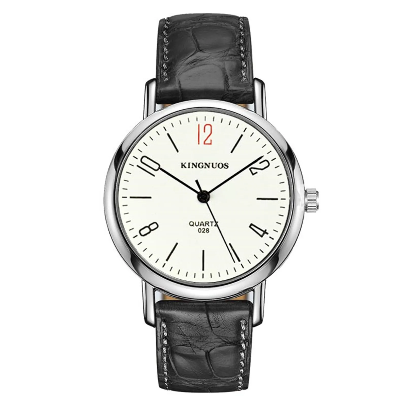 

Men And Women Watches Casual Leather Analog Quartz Watch Ms. Wristwatch Clock Business Date Casual Watch Small Watch for Women