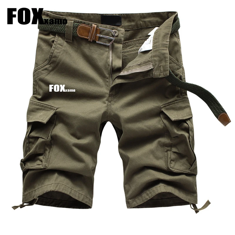 

Foxxamo Cycling Team Waterproof Men's Pants Mtb Moto Shorts Motocross Bicycle Downhill Trousers for Men Boy Racing Clothing Kit