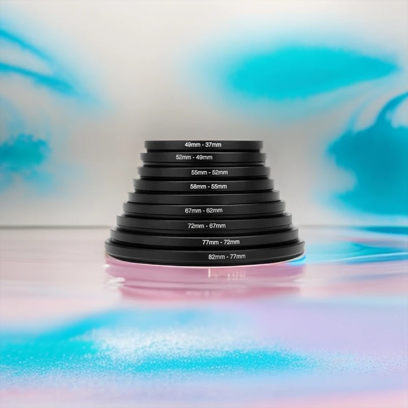 9 шт. фильтры для объективов DSLR УФ-фильтры и поляризаторы с переходными кольцами