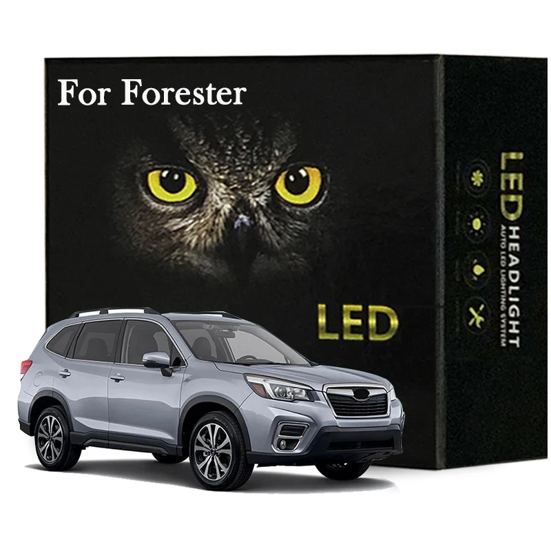 

Led Interior Light Kit For Subaru Forester 1998-2015 2016 2017 2018 2019 2020 Led Bulbs Map Dome Lights Canbus