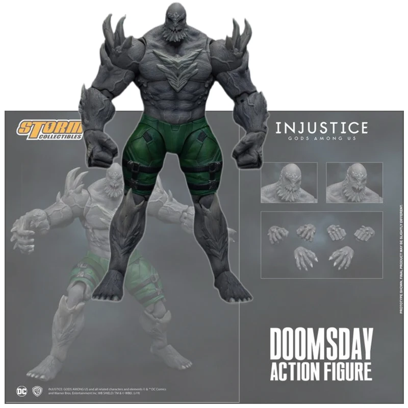 

In Stock Original Storm Toys1/12 DC Injustice GODS AMONG US Doomsday Anime Figure Model Collecile Action Toys Gifts