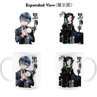 black butler ciel phantomhive cup mug cosplay prop high temperature color changing mug cups