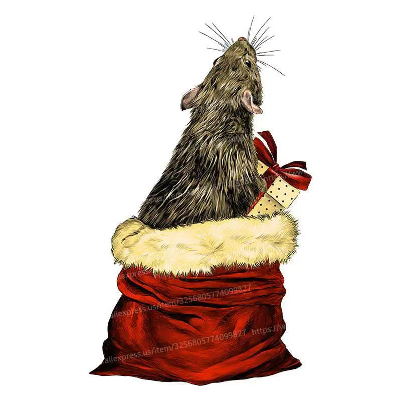 Мышь, который переход в подарок, стикер на стену, декор для ванной комнаты, туалета, гостиной, шкафа, холодильника, украшения дома, наклейки M1395