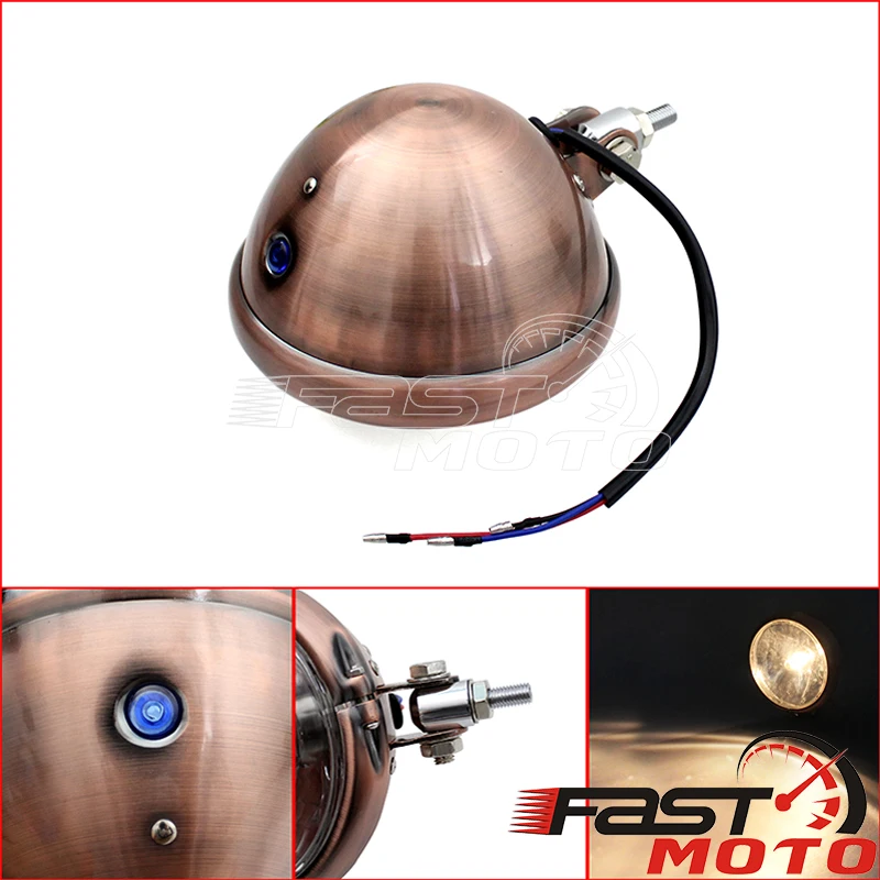 Универсальная мотоциклетная фара 5 75 дюйма лампа H4 лампочка Healight