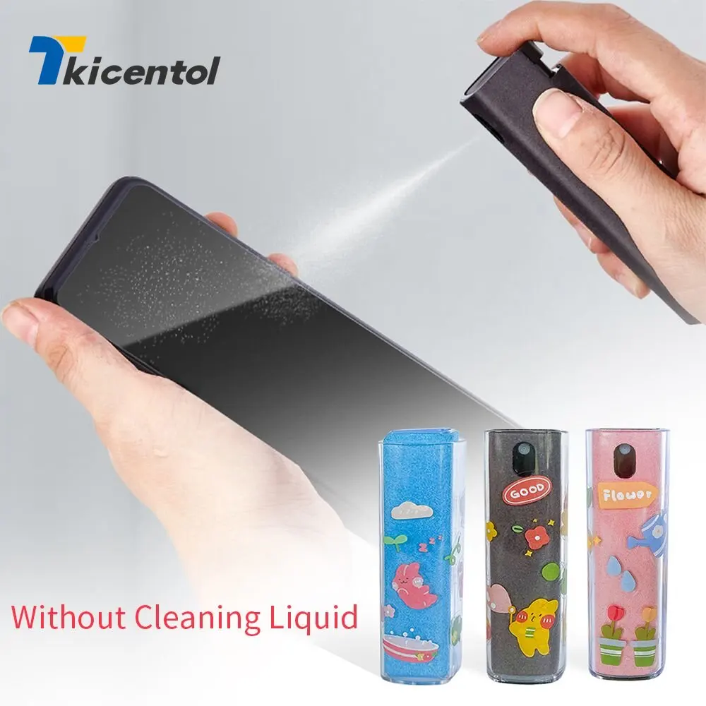 

DIY Personalized Phone Screen Cleaner Sprayer Wiper Without Liquid Portable Tablet Computer Mobile Phone Screen Dust Removal
