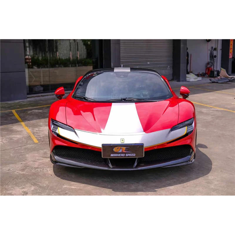 Передняя лопата из углеродного волокна для Ferrari SF90 модернизированный OEM