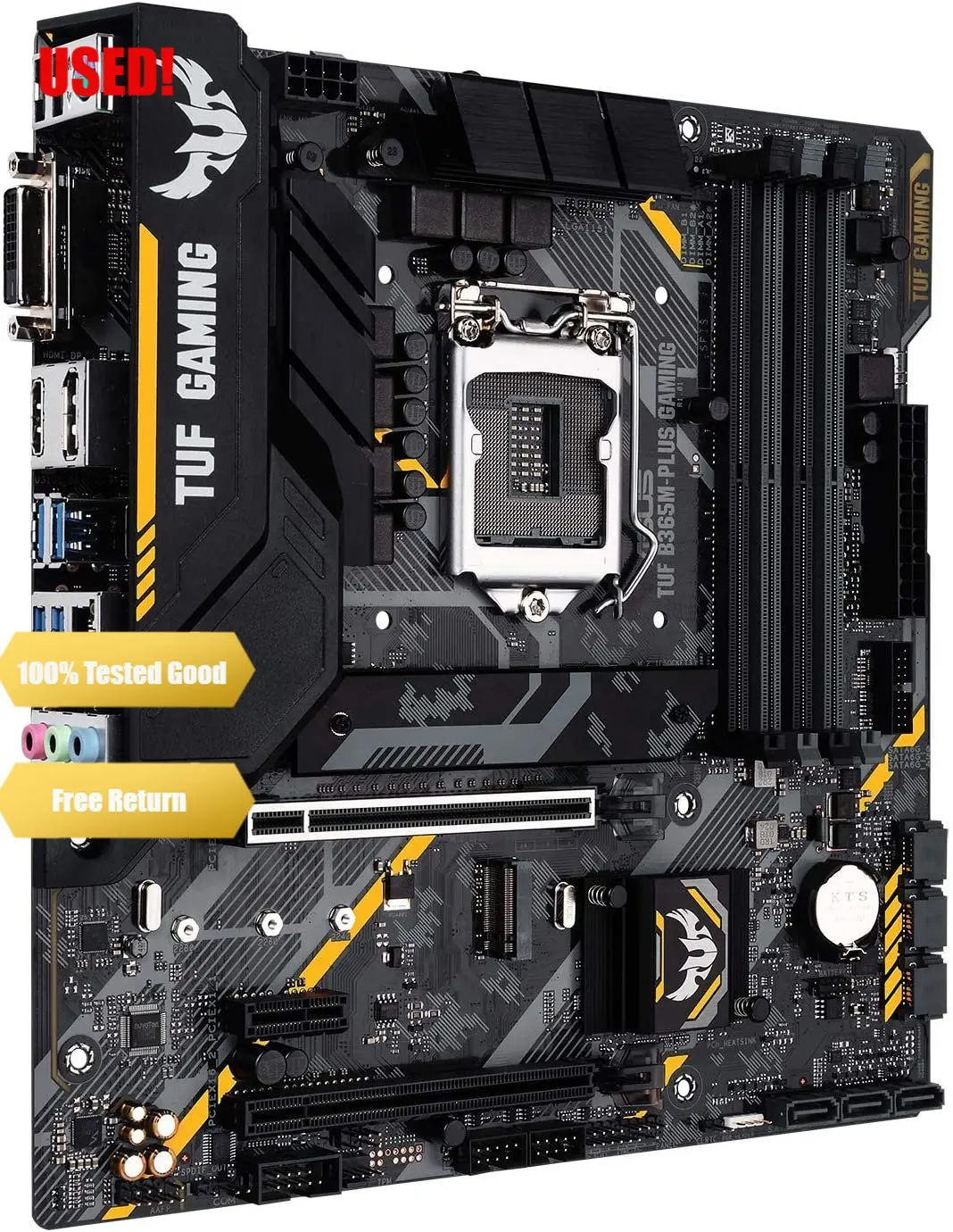 Материнская плата Asus TUF B365M-PLUS Gaming LGA1151 DDR4 HDMI mATX