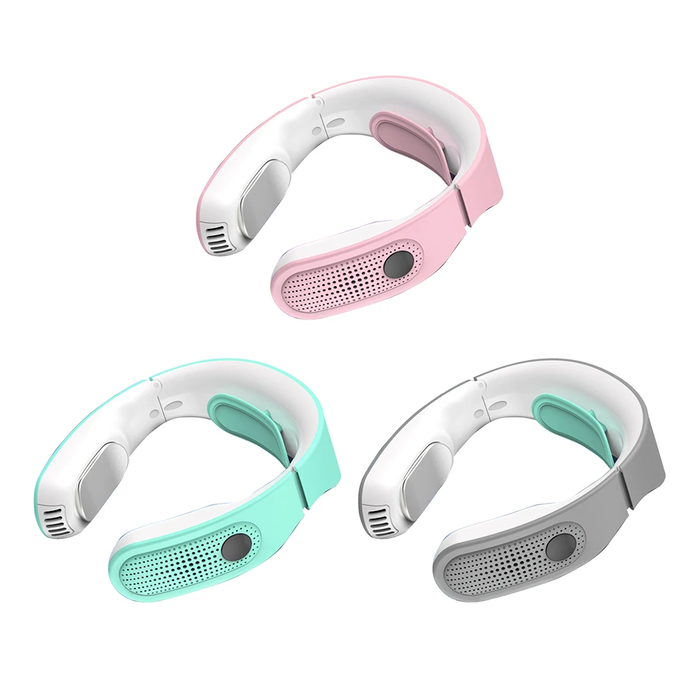 

Adjustable Wind Winter Heating Summer Cooling Hanging Neck Mobile Air Conditioner Warm Neckband Portable Fan Air Cooler Outdoor