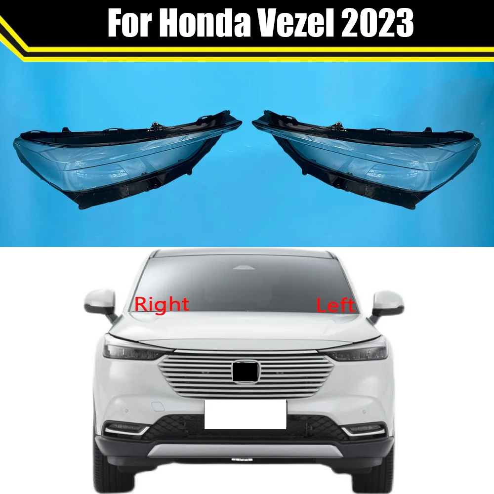 Купи Car Lens Glass Light Lamp Headlamp Shell For Honda Vezel 2023 Transparent Lampshade Headlight Cover Lamp Housing Lampcover за 9,912 рублей в магазине AliExpress