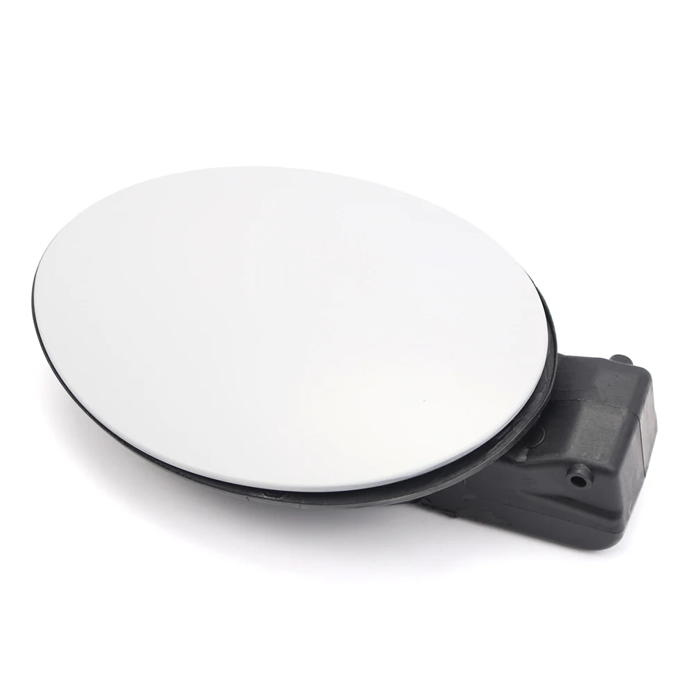 

Flip Door Cover Fuel Filler Cap 1pc ABS Automotives High Reliability Replacement White Brand New For 5C 2012-2019