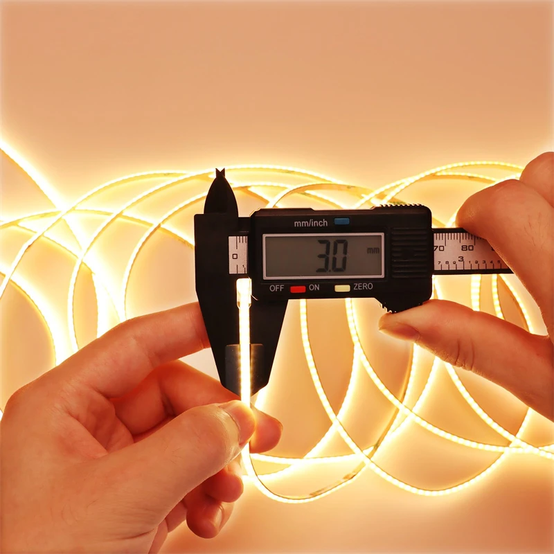 

Acosh neon Светодиодная лента COB 5В тонкая 3мм дневной белый теплый белый свет 400 светодиодов/м