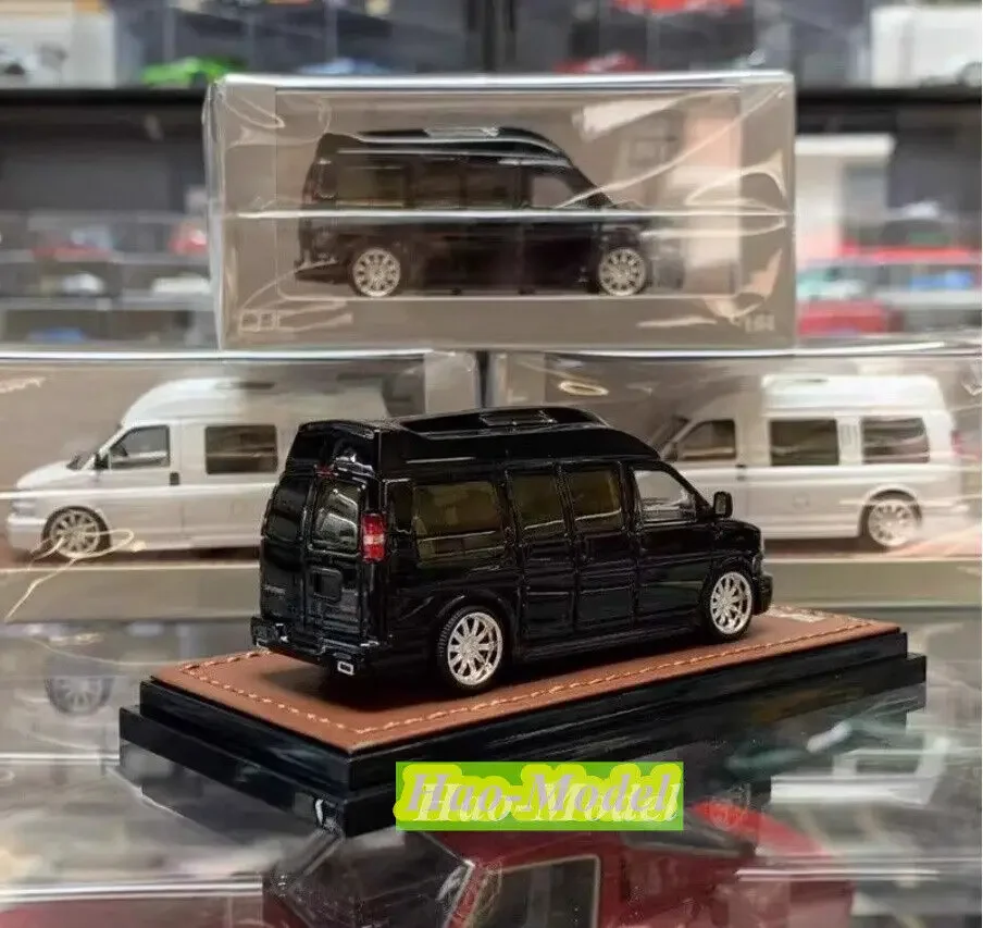 GOC 1:64 для GMC SAVANA SUV литая под давлением модель автомобиля из сплава металла подарки