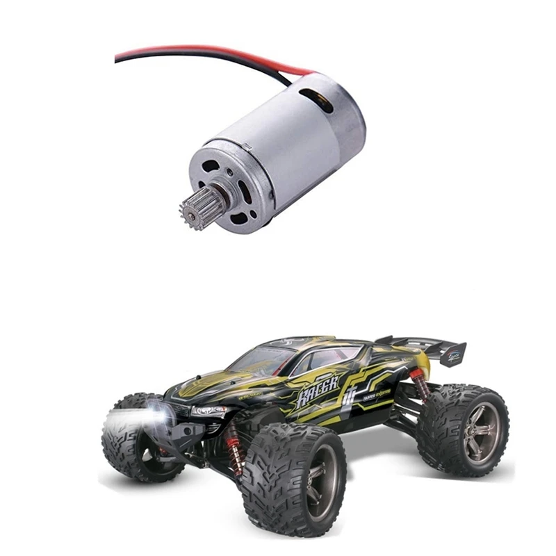 Двигатель 390 с шестерней для XLH XINLEHONG X9115 X9116 X9120 1/12 Monster Truck RC автомобильные запасные