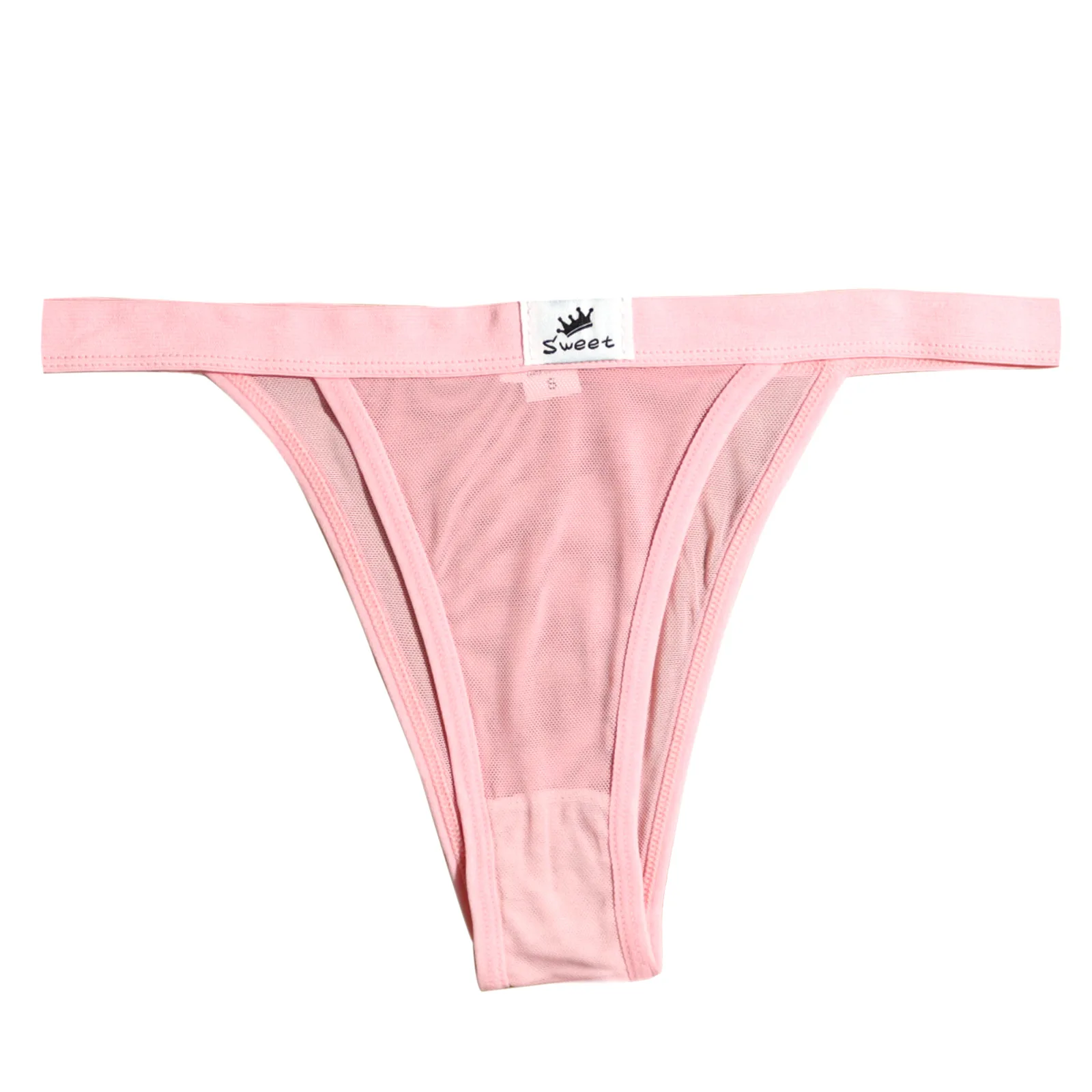 

Sexy Thong Mesh Low Waist Cold Briefs Wholesale New T Pants Women