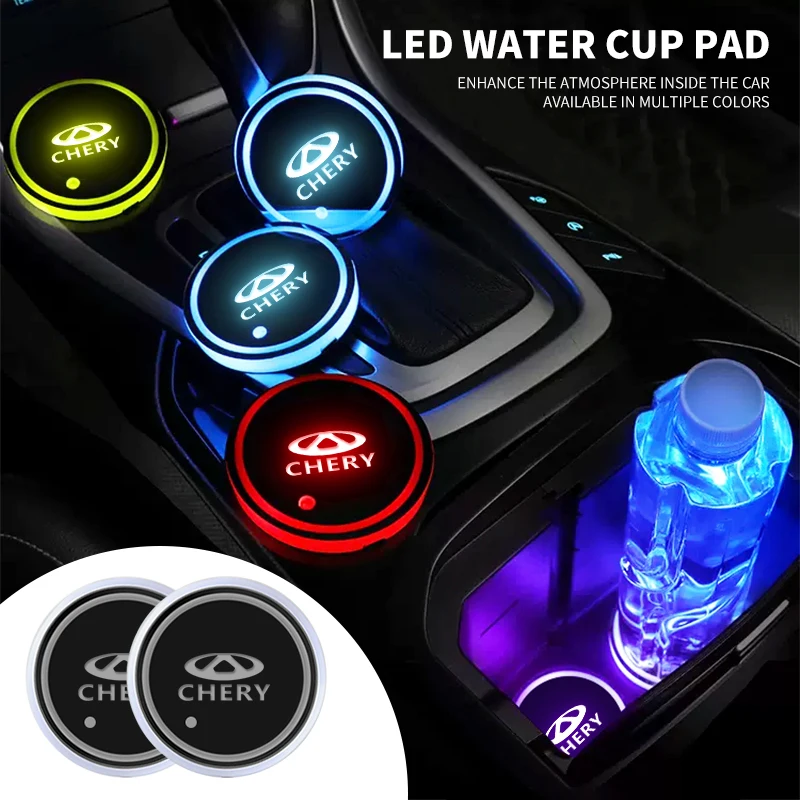 Автомобильный Подстаканник Chery Fulwin Tiggo 7 Pro 8 4 5 3 2 Светящаяся В Темноте Цветная