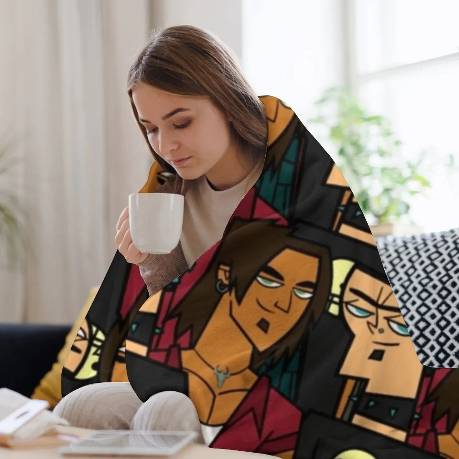 Total Drama: Пледы Duncan/Alejandro для младенцев одеяла сна