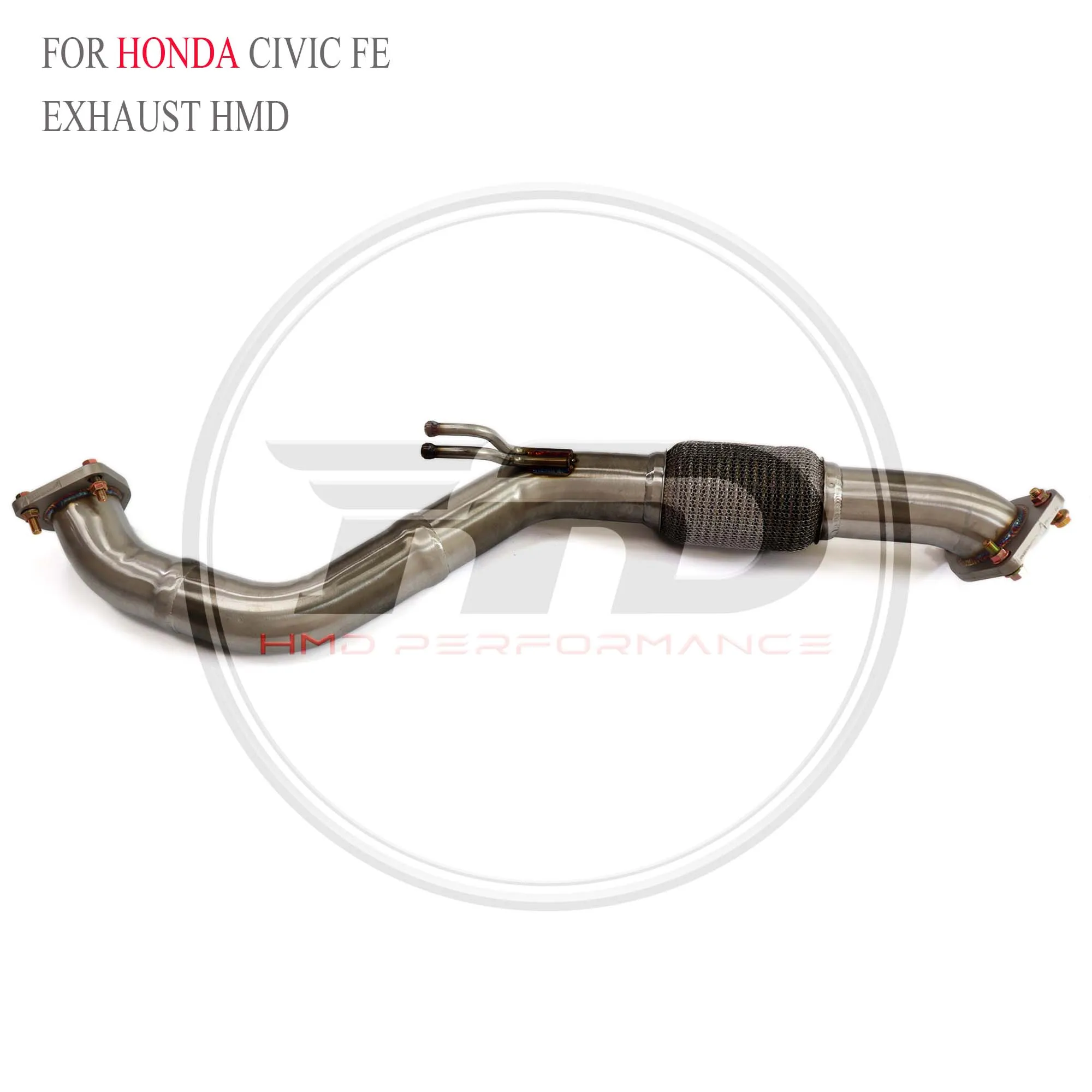 Выхлопная система HMD резонансное устройство с высоким потоком для Honda Civic FE 1 5 T